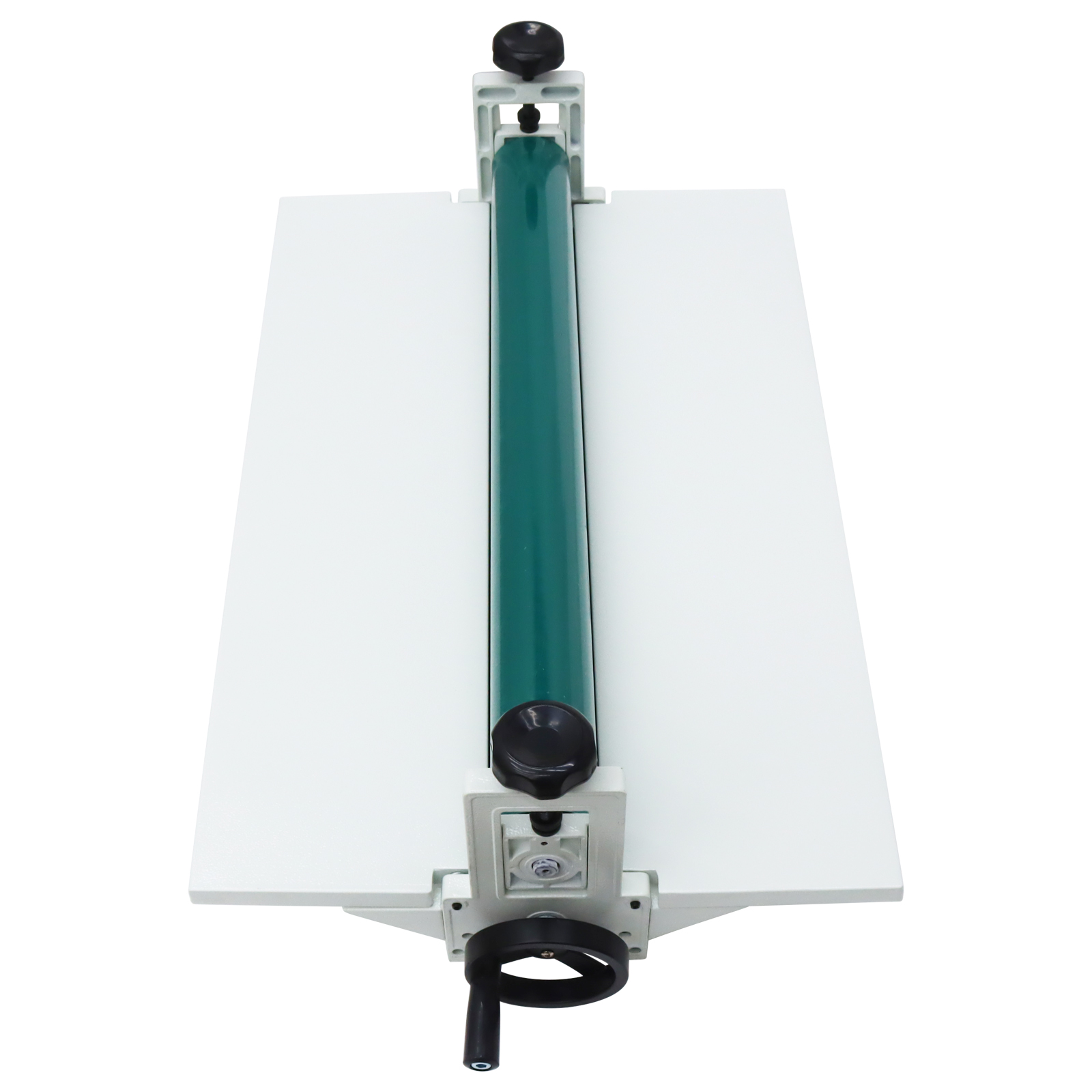 25" Manual Cold Roll Laminator Desktop Cold Mounting Machine with Foldable Working Table