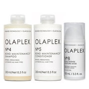 Olaplex Bond Maintenance No.4 Shampoo and No.5 Conditioner 8.5 oz Each and No.8 Mask 3.3 oz Set