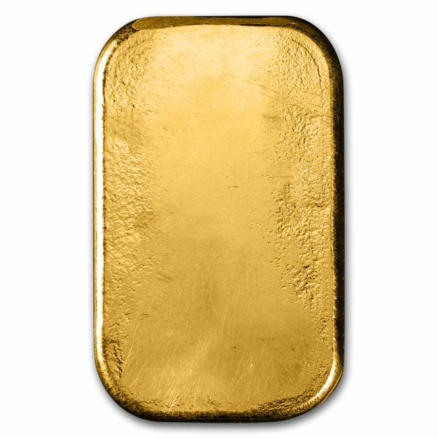 50 gram Gold Bar - PAMP Suisse (Cast, w/Assay)