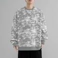 thumbnail image 1 of pstuiky mangas largas para hombre, Camiseta de manga larga con botones y estampado vintage para hombre, sin capucha tops de invierno para hombre m, 1 of 6