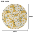thumbnail image 6 of Design Pattern Round Tablecloth 60 Inch – Waterproof Polyester Table Cover with Full Print Design, Wrinkle Resistant & Washable for Kitchen Dining Party Decor, 6 of 6