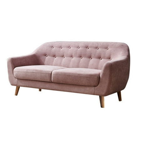 Vintage Tufted Sleeper Sofa Bed - Modern Tufted Sofa Solid Wood High Resilience Sponge