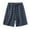 Navy, variant on ibuvkizy Mens Fashion Shorts Summer Fitness Sports,Cargo Shorts for Men,Men Casual Plaid Solid Elastic Waist Cotton-crepe Home Pants Shorts,Mens Casual Shorts,Breathable Quick Dry