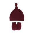 thumbnail image 3 of FADAACAI Newborn Hats,& Autumn 06 Knotted Infant Old and Cap Soft Hats Girls for Boys Hats Month Toddler Warm Mittens Winter Gloves,Beanies for Babies,Baby Hats 0-6 Months Clearance！, 3 of 3