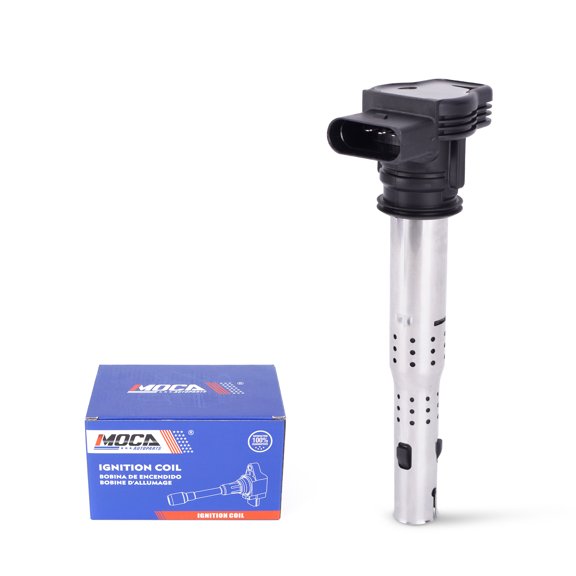 MOCA AUTOPARTS Ignition Coil Fit for 2004-2013 Audi A3 2.0L & 2010-2016 Audi Q5 2.0L & 2009-2017 Volkswagen CC 2.0L