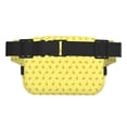 thumbnail image 3 of Fotbe Cheese 1 Cangurera Cuadrada con Estampado de Doble Capa, Bolsa de Cintura Ajustable Mini para Hombres y Mujeres, 3 of 9