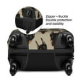 thumbnail image 4 of Lsque Cute Black Dog Printed Luggage Cover, Travel Luggage Protector,Scratch and Dirt Resistant, Fits 18-32 Inch Luggage - Small, 4 of 9