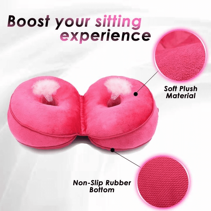 Comfort Cushion Lift Hips Up Seat Cushion, Beautiful Buttocks Latex Cushion  Orthopedic Posture Correction Cushion for Relief Sciatica Tailbone Hip Pain  Fits in Car, Home Office 