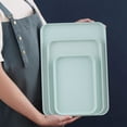 thumbnail image 4 of cpengpj Rectangular Tray Large Medium And Small Sets Of Three Household Plates To Put Tea Cups Dinner Plates To Put Snacks Plates, 4 of 6