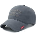 thumbnail image 1 of Vintage Cotton Washed Adjustable Baseball Caps Men Unstructured Low Profile Plain Classic Retro Dad Hat, 1 of 2