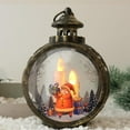 thumbnail image 3 of Linternas navideñas con luces LED, decorativo, linterna colgante, interior, exterior, Navidad, decoración para hogar, de , Santa Claus Bronce S, 3 of 8