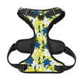 thumbnail image 4 of Kdxio Lilies Flowers Print No Pull Dog Harness Adjustable Reflective Oxford Easy Control Medium Large Dog Harness for Training and Everyday-X-Large, 4 of 8