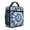Blue and White, variant on Butterfly and Leopard Pink Pattern Insulated Lunch Bag Teens,Lunch Box for Men Women for Work,Picnic or Travel,10.2x9.5x4.3 Inches,8 Can Capacity
