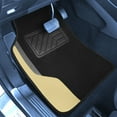thumbnail image 3 of FH Group Color-Block Carpet Liners Non-Slip Car Floor Mats with Faux Leather Accents - Full Set, 3 of 6