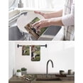 thumbnail image 5 of Farmhouse Animals Kitchen Dish Towels for Drying Dishes Set of 4, Country Cows Sheeps Roosters Farm Waffle Weave Microfiber Hand Tea Bathroom Towels Quick Dry & Absorbent Towel 15.7x23.6, 5 of 7