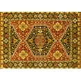thumbnail image 1 of Ahgly Company Indoor Rectangle Persian Yellow Traditional Area Rugs, 7' x 9', 1 of 4