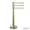 thumbnail image 5 of Allied Brass Clear Brass Vanity Top 3-swing Arm Guest Towel Holder, 5 of 5