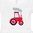thumbnail image 4 of Inktastic Fun Red Tractor Girls Toddler Dress, 4 of 5