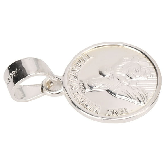 Virgin Pendant,Virgin Mary Pendant 925 Silver Necklace Virgin Mary Necklace Versatile Functionality