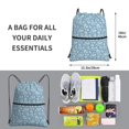thumbnail image 2 of Xecao Floral Retro Style for Drawstring Bags,Pull String Backpack Bags,String Bag Sackpack, 2 of 6