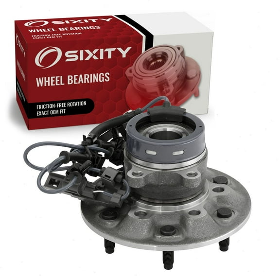Sixity Front Left Wheel Bearing Hub Assembly compatible with Chevrolet Colorado 2004-2008