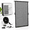 Gray-Fits Door Size 36"x80", variant on Hanging Screen Door Fits 38"x82" (curtain Size 40''x83'') Gray