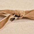 thumbnail image 3 of FRAÎCHE Noël 6 comte velours Bow Set, brun, 3 of 5