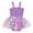 Purple, variant on Bearichfupo Infant Girls Sleeveless Gradient Color Floral Tulle Ruffles Romper Newborn Bodysuits,Sizes 9-12 Months