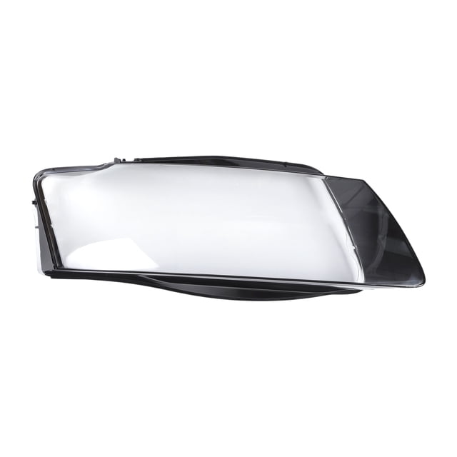 Cubierta de Lente de Faro Unique Bargains Cubierta de Lente Clara para Audi A5 2008-2012 Negro Claro PC 1 Pc Frontal Derecho