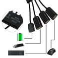 thumbnail image 2 of HUGFEGWE Micro USB Host OTG 3 Ports Hub Adapter Cable with Power Output for Galaxy S5 i9600 Note3 N9000 Cell Phone Tablet CJ25311-4836, 2 of 6
