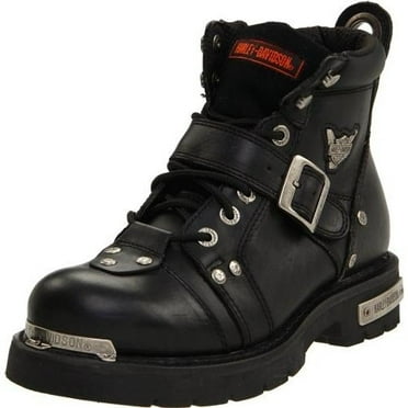 Harley-Davidson Men's Brake Buckle Boot  BLACK