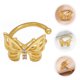 thumbnail image 1 of COMPUKAS 1Par Aretes Cuff Clip on Dorados Sin Perforación Estilo Para Mujer, 1 of 8