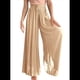 thumbnail image 2 of Pantalones Casuales para Mujer, con Cintura Elástica y Pierna , con Bolsillos. Caqui XL, 2 of 9
