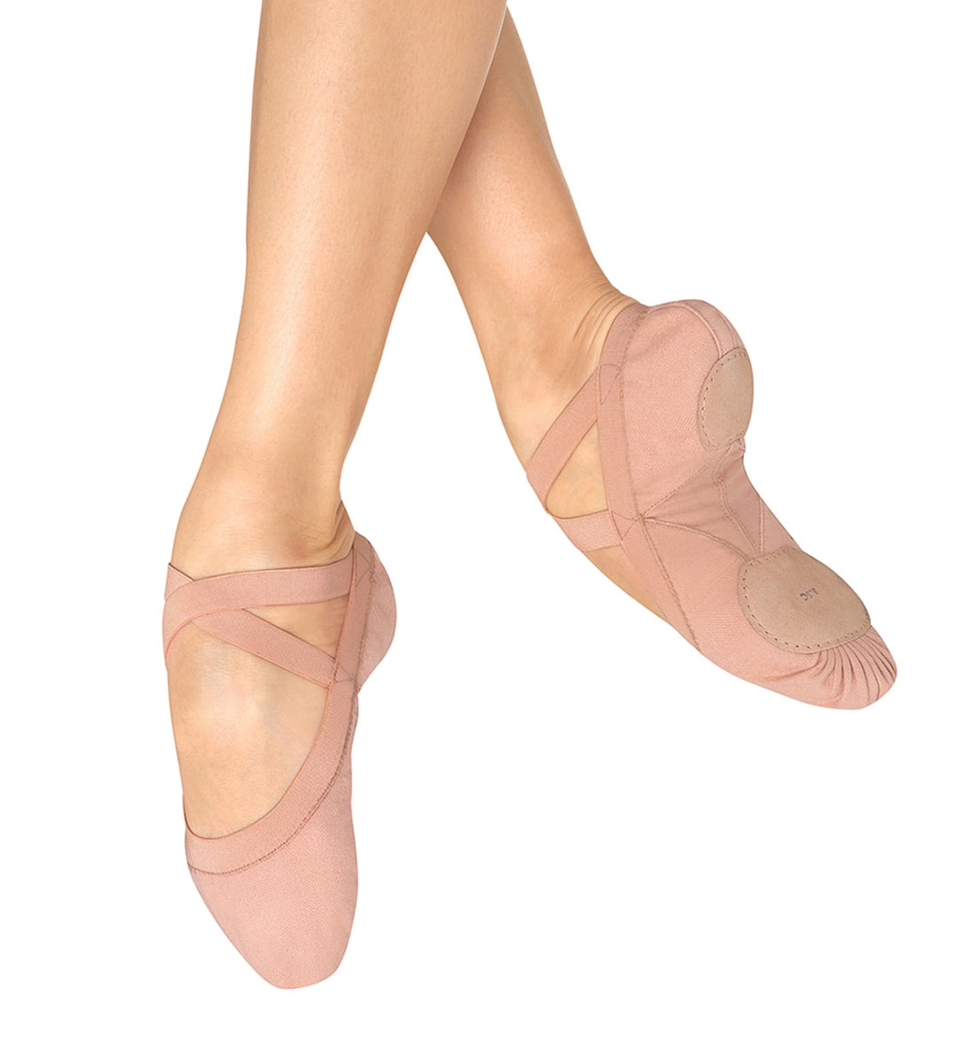 ballet slippers with rubber sole