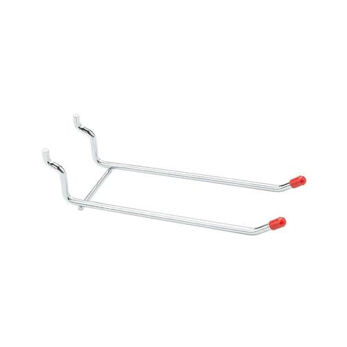 N180-039 Pegboard Hooks, Double, Zinc-Plated, 2-Pk. - Quantity 1