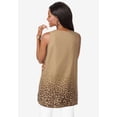 thumbnail image 2 of Jessica London Women's Plus Size Georgette Tunic Tank, 2 of 3