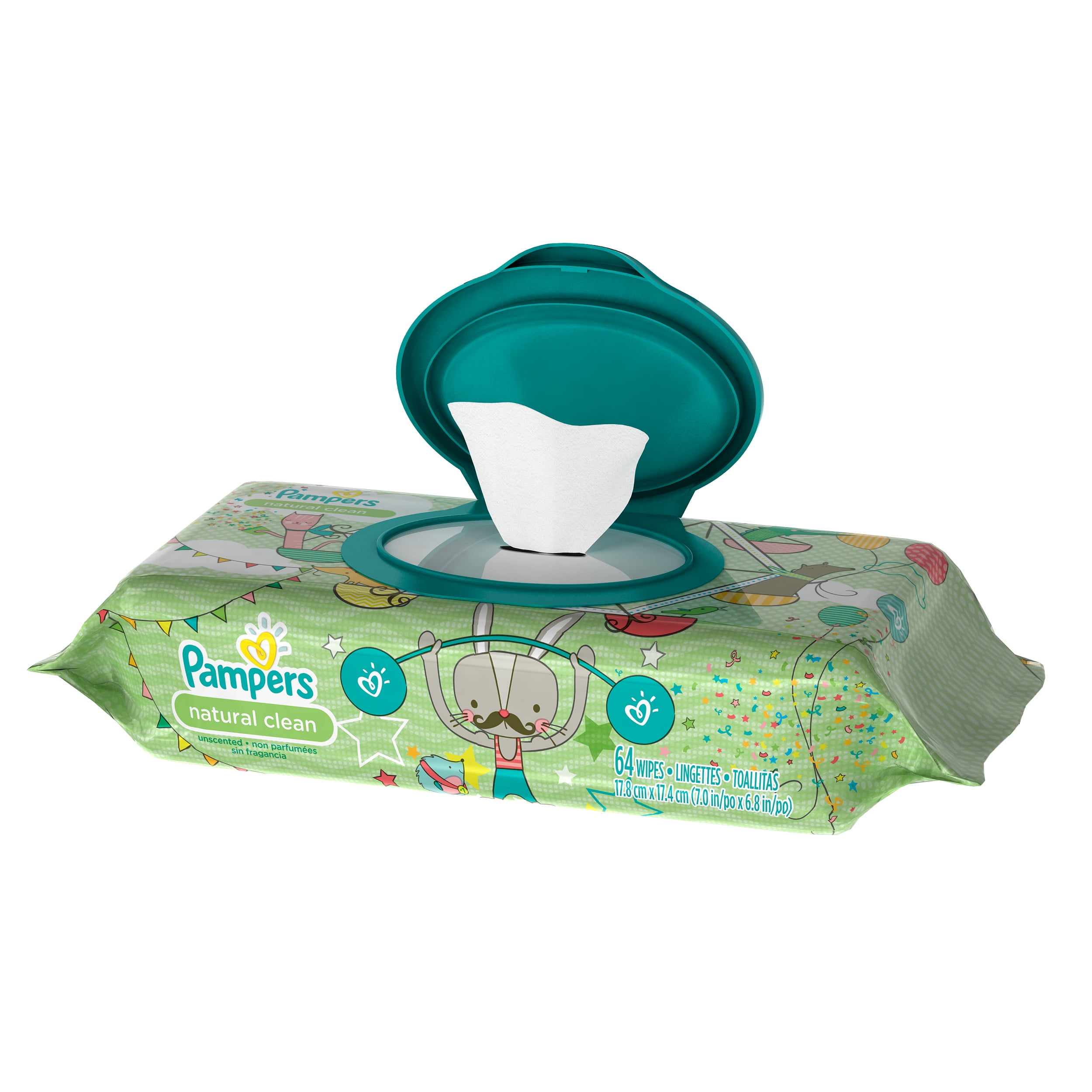 pampers natural wipes