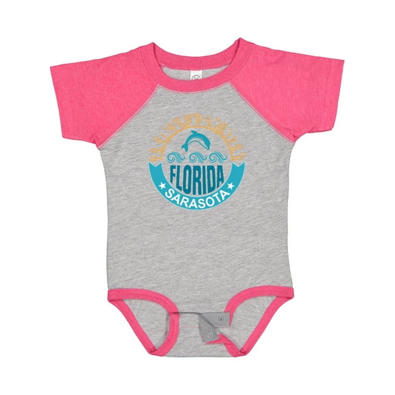 Inktastic Sarasota Florida Vacation Travel Boys or Girls Baby Bodysuit