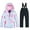 F, variant on Boys Girls Ski Jacket Snow Jacket Pants Suits Windproof Winter Coats