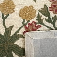 thumbnail image 4 of SAFAVIEH Blossom Caiside Floral Wool Area Rug, Beige/Multi, 6' x 6' Round, 4 of 5