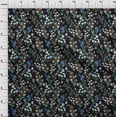 thumbnail image 4 of oneOone Rayon Lapis Blue Fabric Floral Sewing Craft Projects Fabric Prints By Yard 56 Inch Wide, 4 of 4
