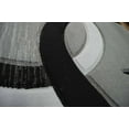 thumbnail image 4 of Premium 3D Hand Carved Modern 5x8 5x7 Rug Contemporary 1062 Grey Gray Black, 4 of 10