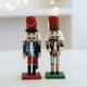 thumbnail image 5 of 16CM Wooden Nutcracker Ornament Soldier Figure Christmas Tree Pendant Office Table Xmas Decor Statues Gifts For Friends Kid, 5 of 5