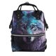 thumbnail image 1 of Easygdp Purple Sky Wolf para Bolsa de Bebé de Gran Capacidad con Múltiples Bolsillos, Bolsa de Pañales para Padres, Bolsa de Viaje Organizada y Elegante, 1 of 6