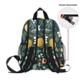 thumbnail image 5 of FORMRS School Backpack with Front Zippered Pocket 12" Student Travel Daypack, Floral Lemons, 5 of 6