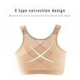 thumbnail image 5 of Women Sports Bras Fitness Super Soft Front Zip Closure Sexy Yoga Running High Shockproof Venting Hole Sport Bra, 5 of 8