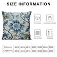 thumbnail image 5 of Creowell Blue and White Chinoiserie Pillow Covers, Blue Chinoiserie Pillows Decorative Throw Pillows Cover, Blue and White Porcelain Chinoiserie Living Room Home Decor,Multi-Size, 5 of 5