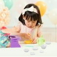 thumbnail image 3 of LIFKOME 24Set Miniature Tea Cup Set White Plastic Mini Home Decor Role-playing, 3 of 8
