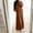 Brown, variant on Women's Solid Color Puff Sleeve O Neck Maxi Dress Summer Dresses for Women Work Casual All Women's Summer Dresses Casual Midi Dress Dresses Loose Womens Summer Dresses Knee Length Womens Summer