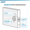 thumbnail image 4 of Schlage F51A Acc 716 Accent Keyed Entry Lever, Aged Bronze, 4 of 9